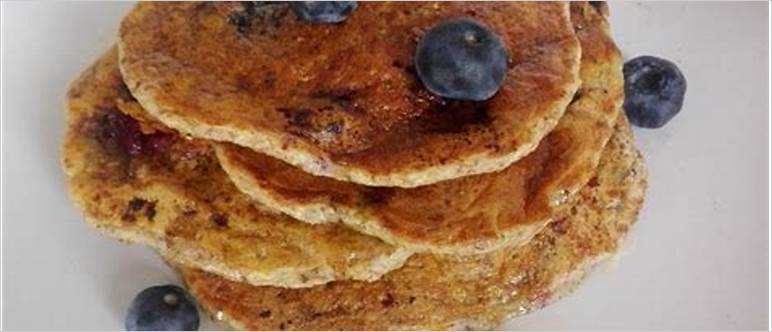 Pancakes with flax